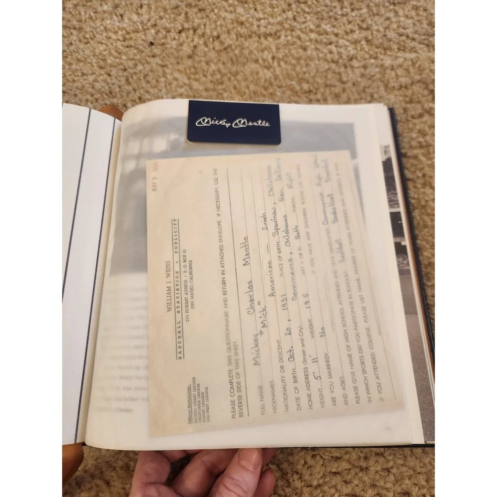 Mickey Mantle by Herskowitz, Abrams 2006 Memoralibia HC